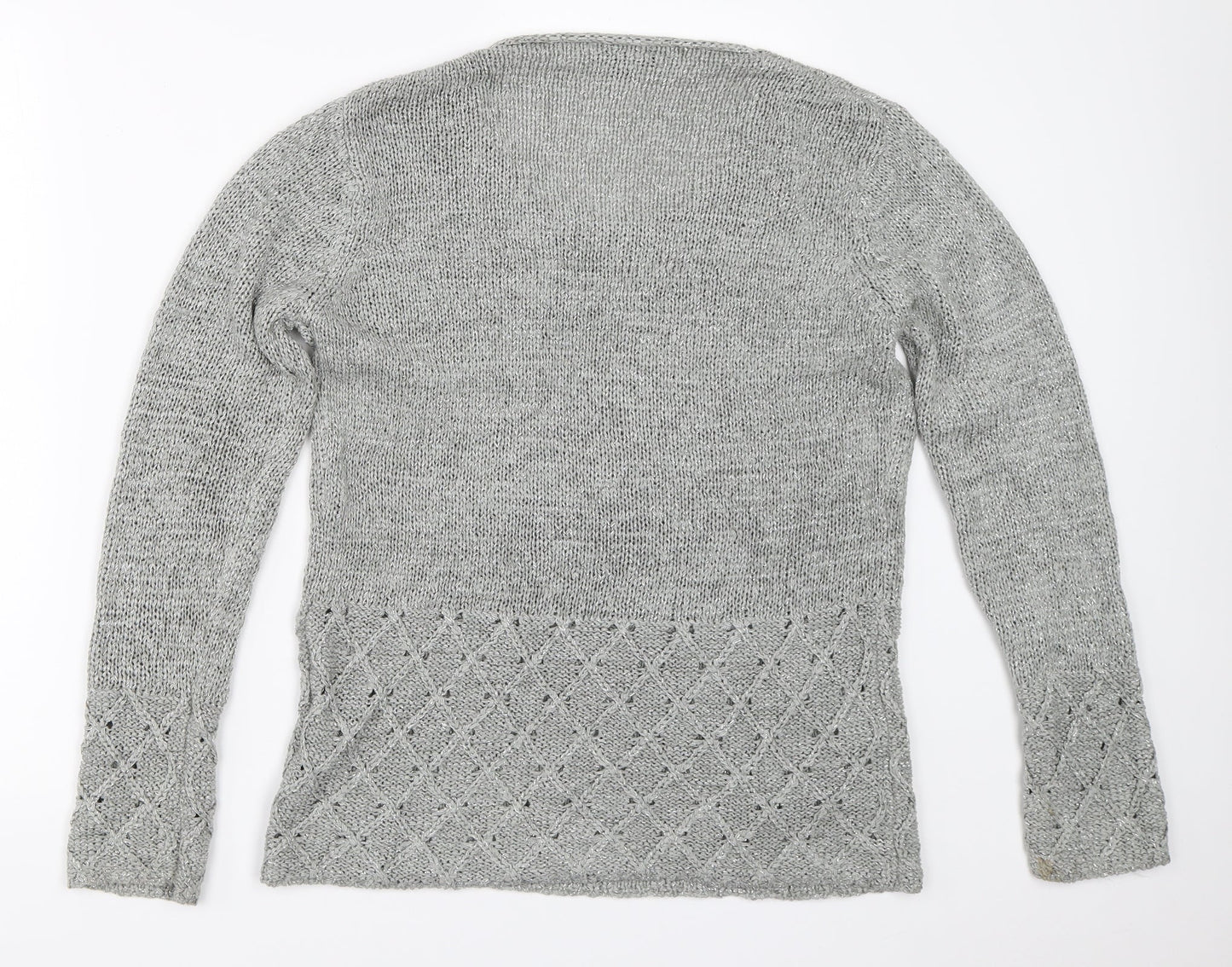 CPM Collection Womens Grey   Pullover Jumper Size M
