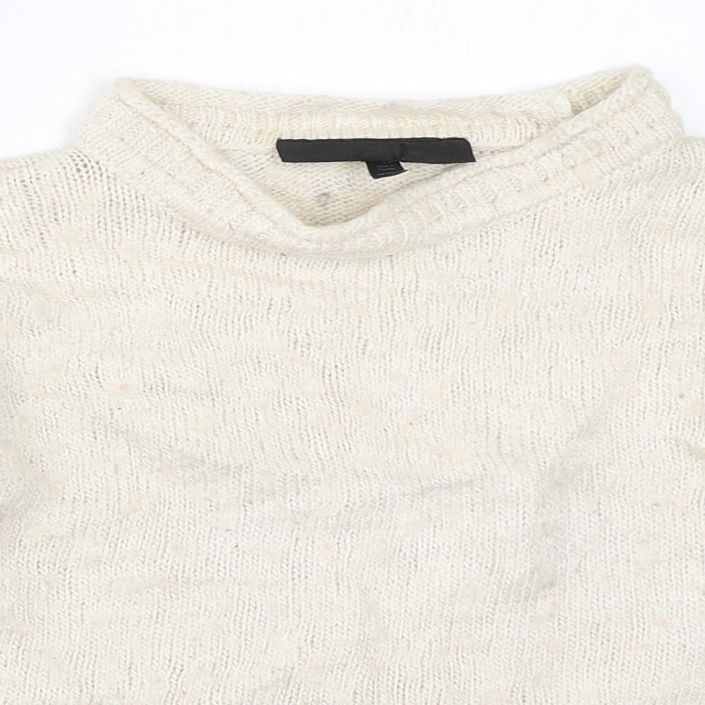 Topshop Womens Ivory   Pullover Jumper Size 8