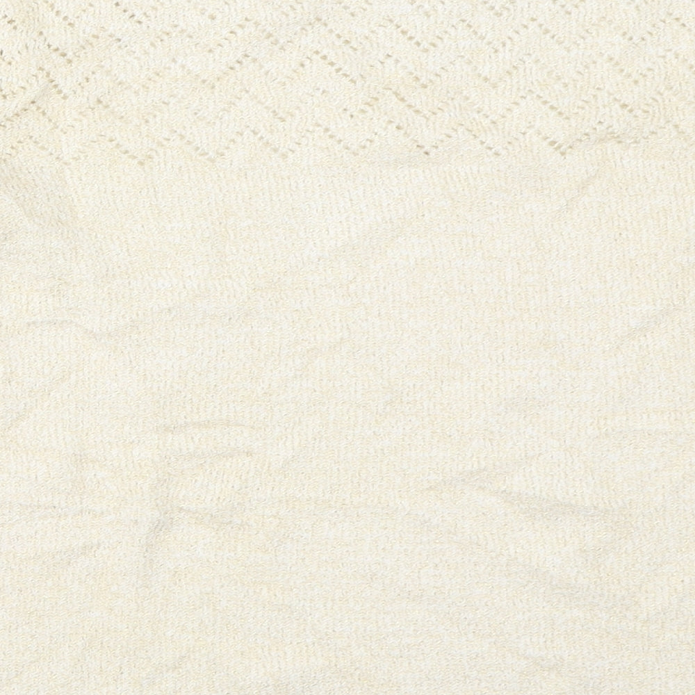 BM Womens Ivory   Pullover Jumper Size M