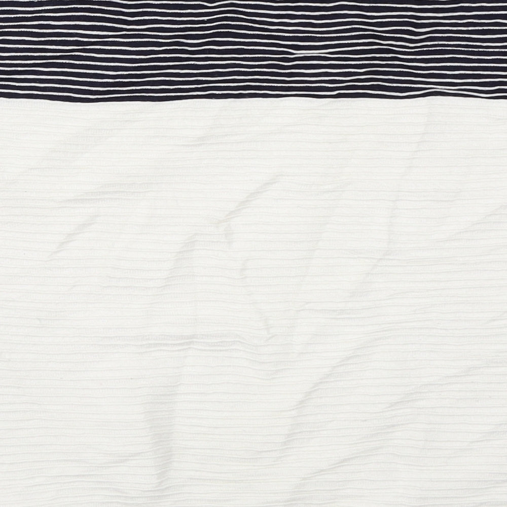 Topshop Womens Blue Striped  Pullover Jumper Size 8