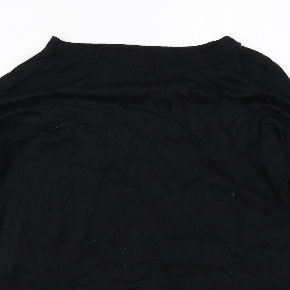 Topshop Womens Black   Pullover Jumper Size 8