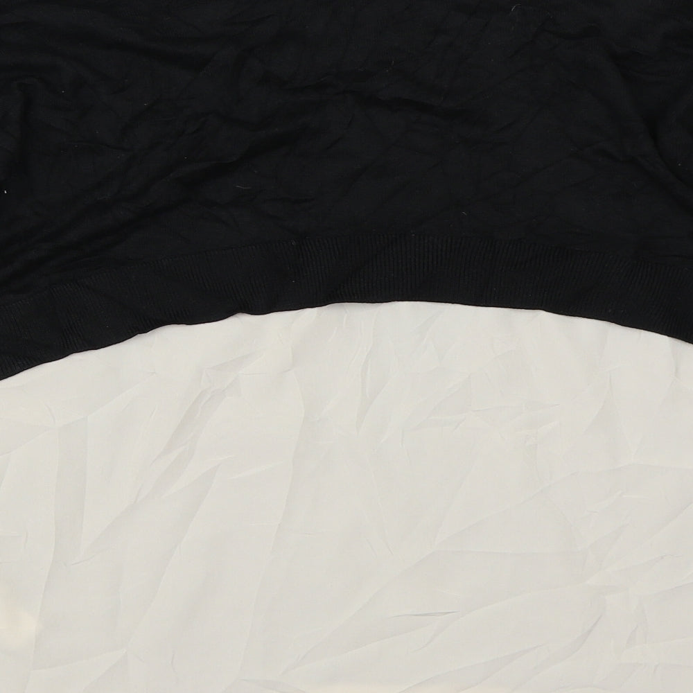 Topshop Womens Black   Pullover Jumper Size 8