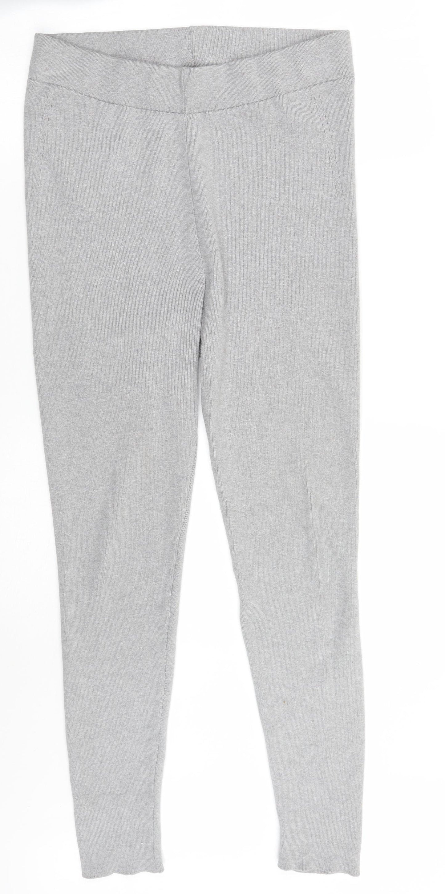 Marks and Spencer Womens Grey   Capri Leggings Size L L28 in