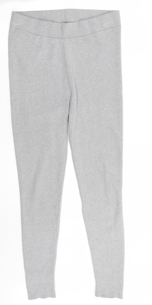 Marks and Spencer Womens Grey   Capri Leggings Size L L28 in