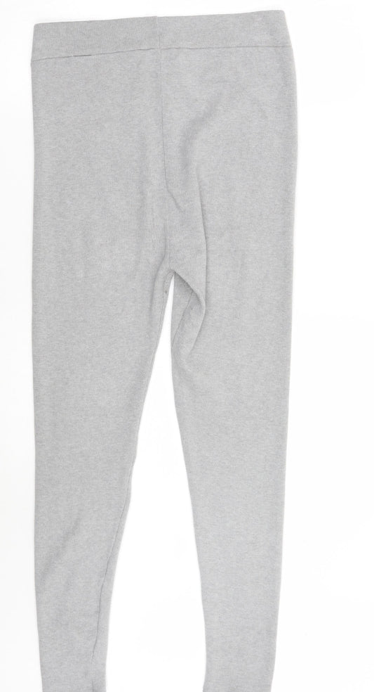 Marks and Spencer Womens Grey   Capri Leggings Size L L28 in