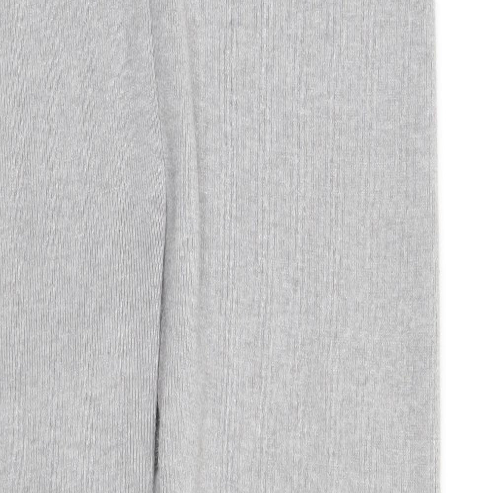 Marks and Spencer Womens Grey   Capri Leggings Size L L28 in