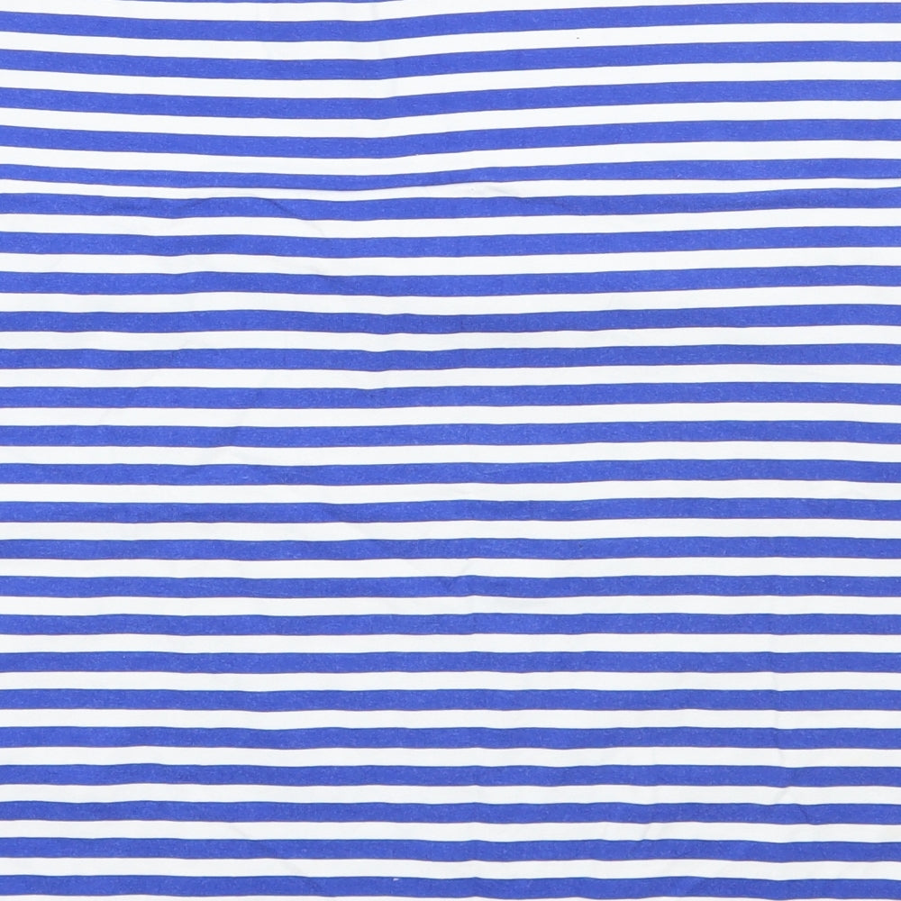 Girl press Womens Blue Striped  Basic Tank Size 16