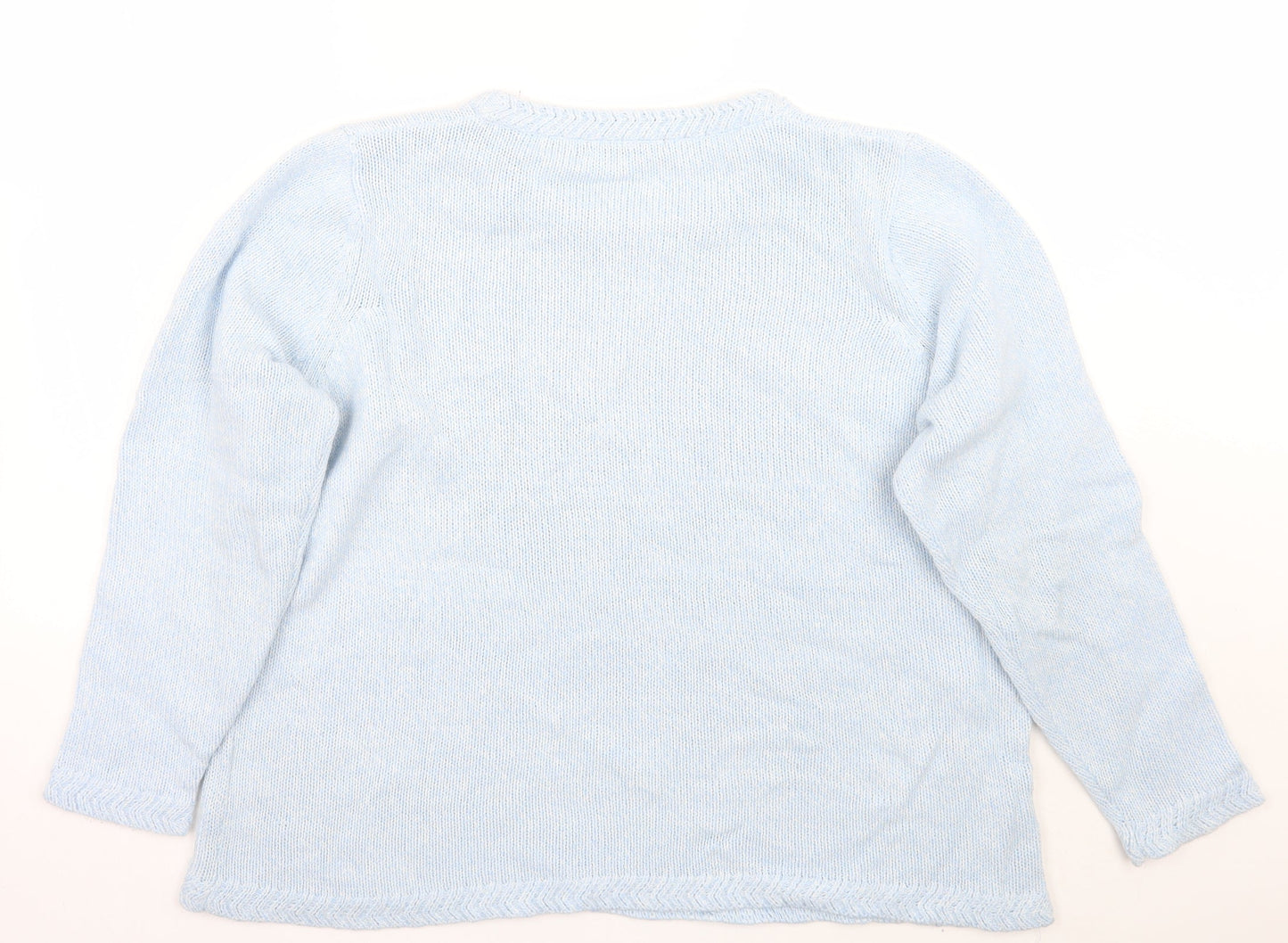 BM Womens Blue   Pullover Jumper Size XL