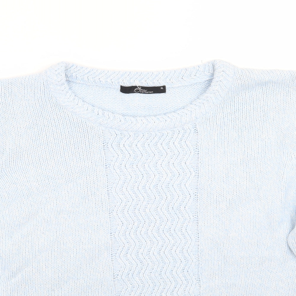 BM Womens Blue   Pullover Jumper Size XL