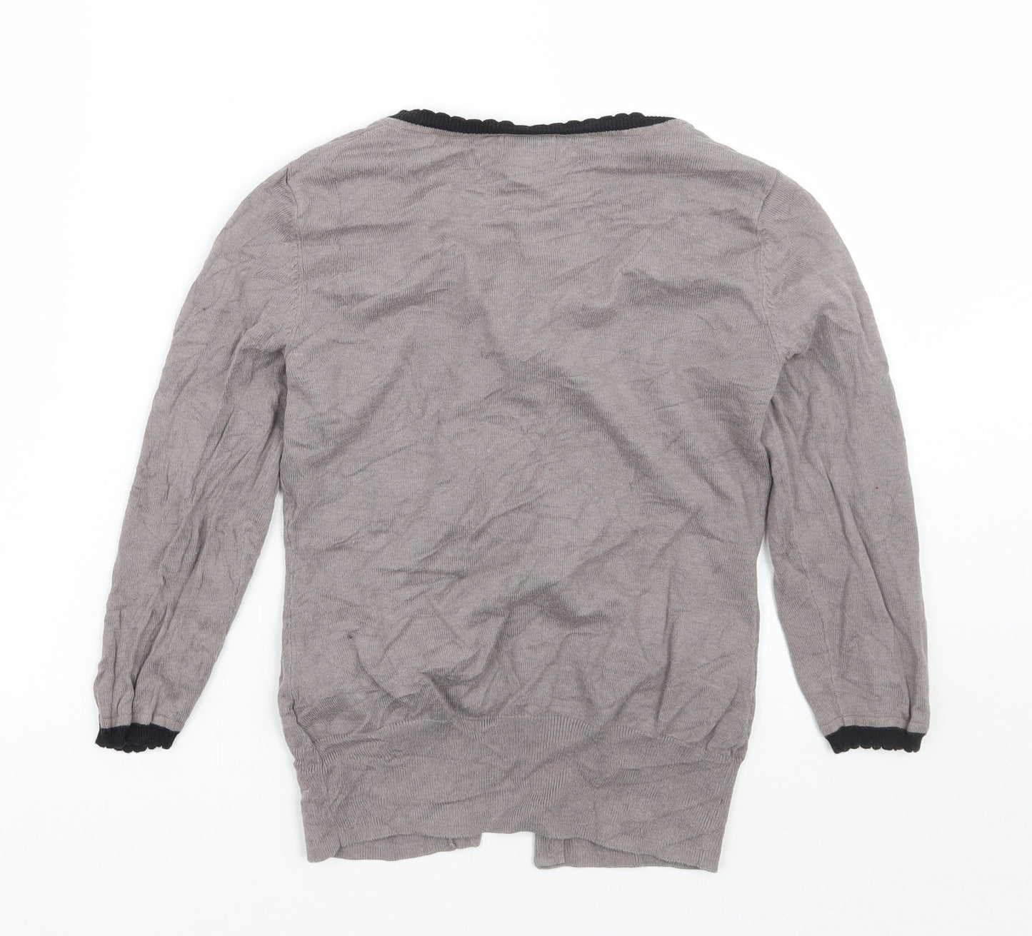 H&M Womens Grey   Cardigan Jumper
