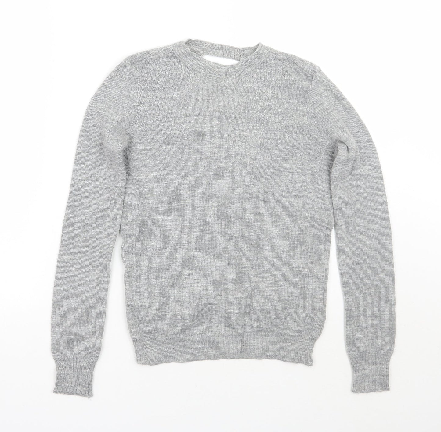 Zara Womens Grey   Pullover Jumper Size S