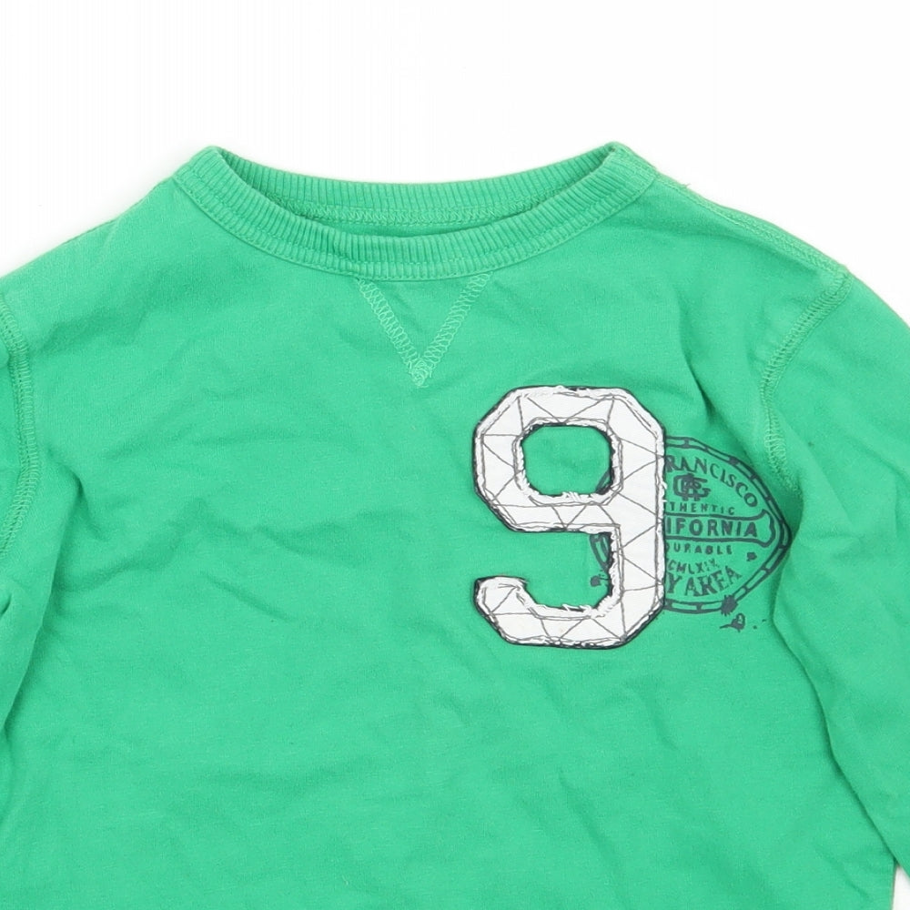 Gap Boys Green   Pullover Jumper Size XS