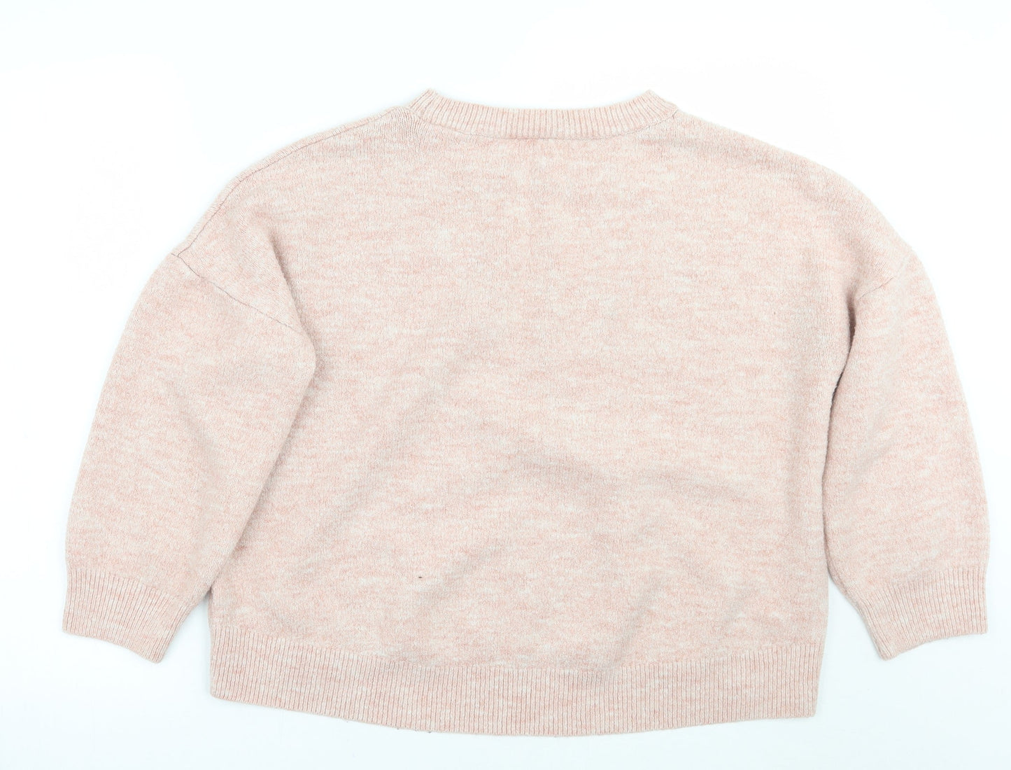 Peacocks Womens Pink   Pullover Jumper Size L