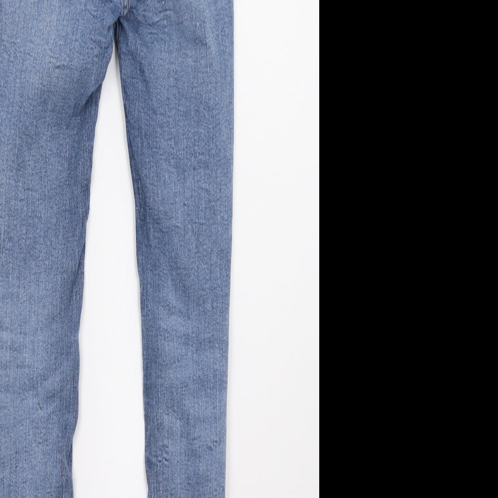 Pull&Bear Womens Blue  Denim Skinny Jeans Size 4 L27 in