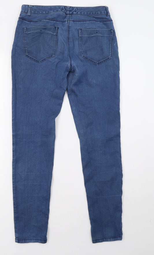 South Womens Blue  Denim Skinny Jeans Size 10 L30 in