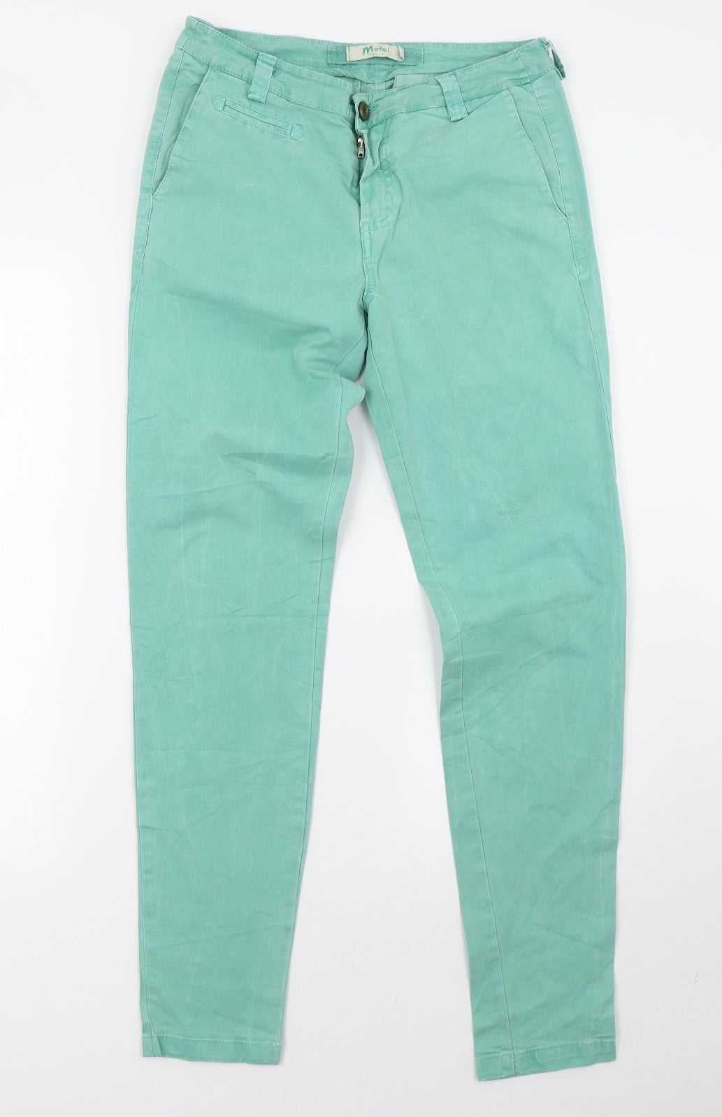Motel Womens Green   Trousers  Size S L31 in