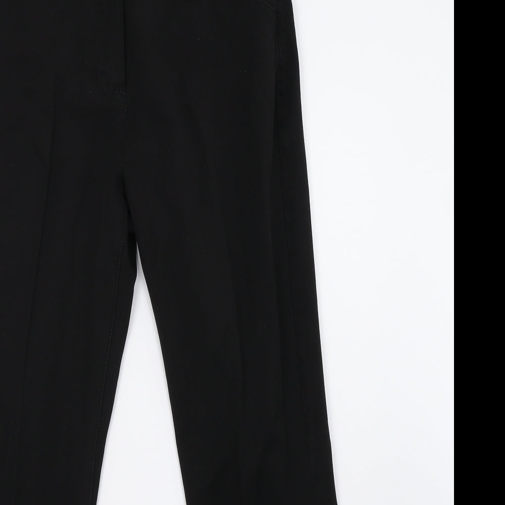 Marks and Spencer Womens Black   Trousers  Size 12 L29 in