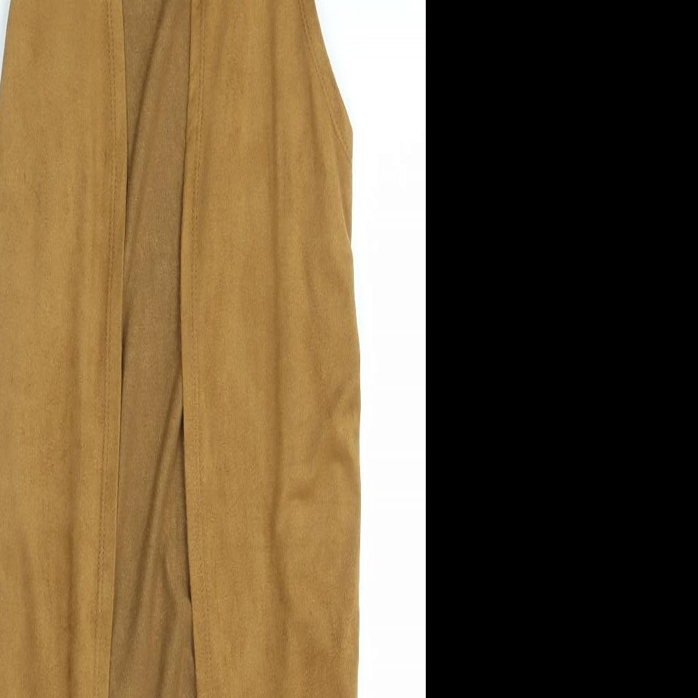 New Look Womens Brown   Cardigan Jumper Size S