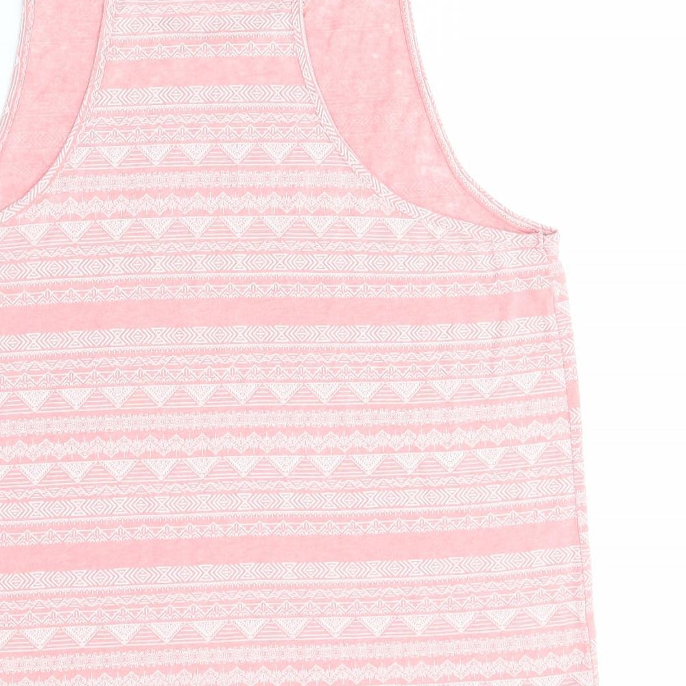Cedar Wood State Womens Pink   Basic Tank Size M