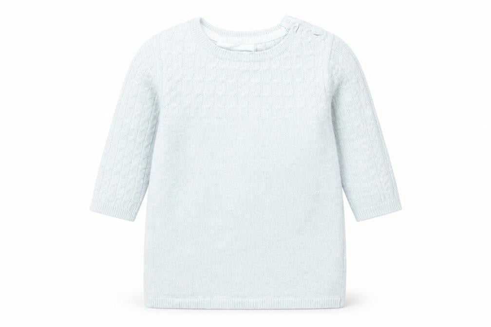 the little white company  Grey   Pullover Jumper Size 0-3 Months