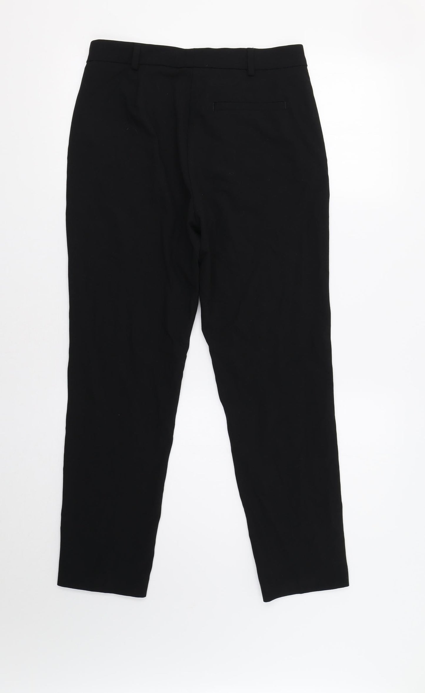 M&S Womens Black   Dress Pants Trousers Size 10 L29 in