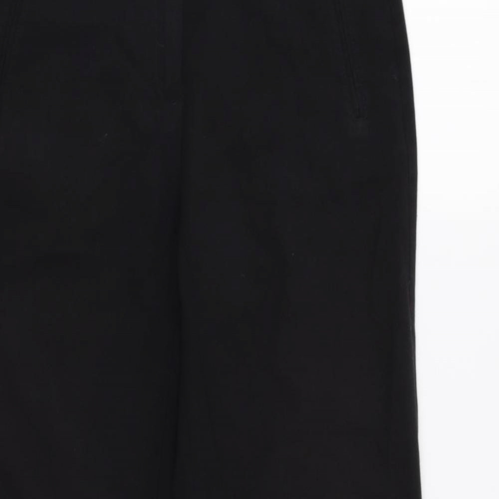 M&S Womens Black   Dress Pants Trousers Size 10 L29 in