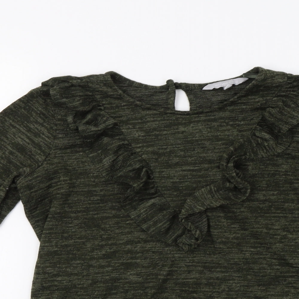 Red Herring Womens Green   Pullover Jumper Size 10