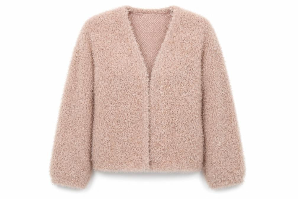 New Look Womens Pink   Full Zip Jumper Size S