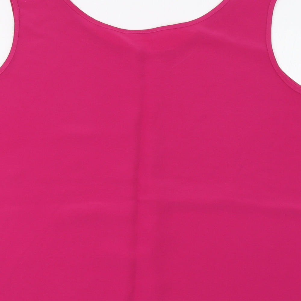 Preworn Womens Pink   Basic Tank Size 14