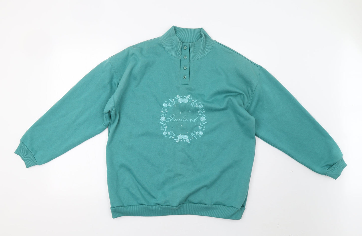 Nature Republic Womens Green   Pullover Sweatshirt Size M