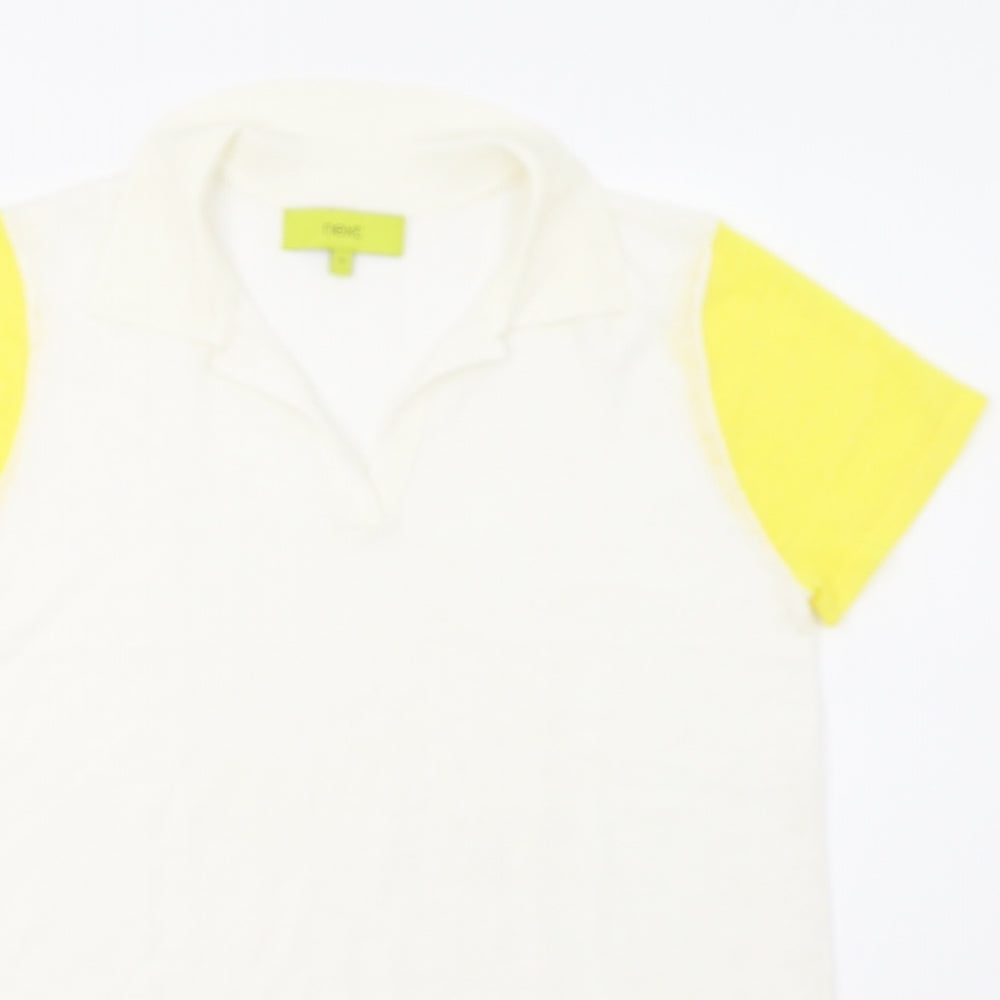 NEXT Womens White   Pullover Jumper Size 8