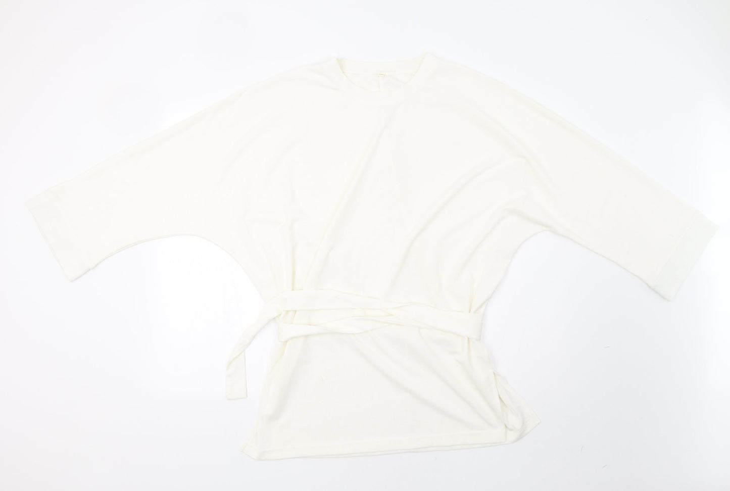 Preworn Womens Ivory   Basic Blouse Size M