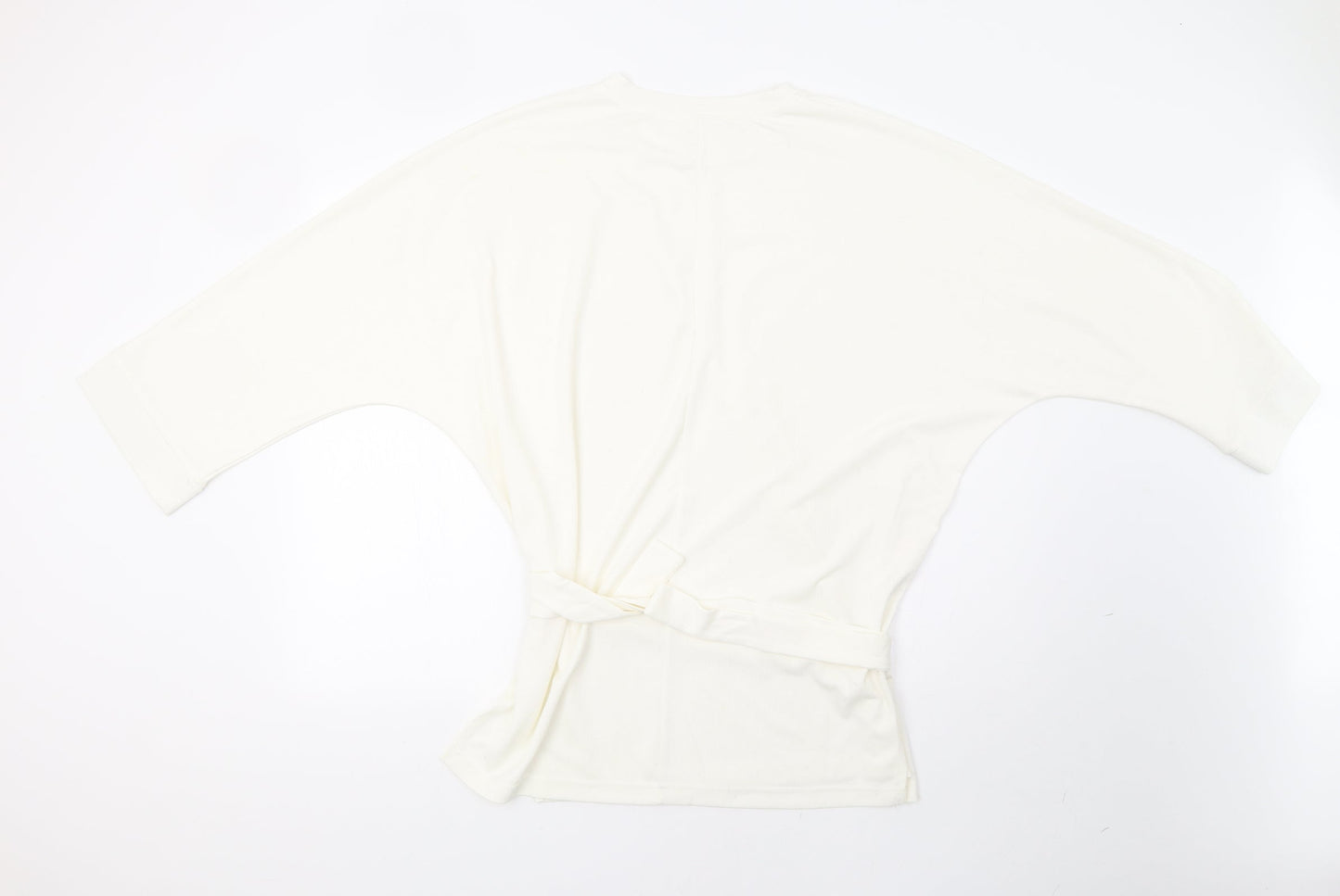 Preworn Womens Ivory   Basic Blouse Size M