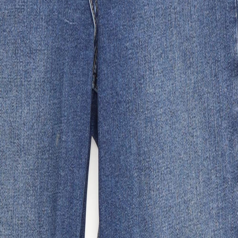 Topshop Jamie Mens Blue   Straight Jeans Size 28 in L28 in