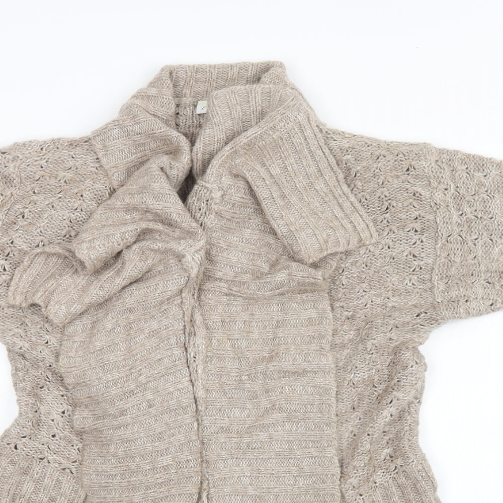 New Look Womens Brown   Cardigan Jumper Size 12