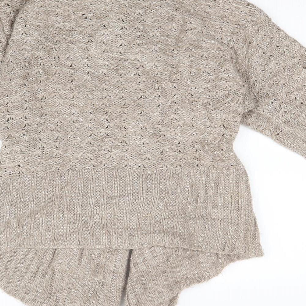 New Look Womens Brown   Cardigan Jumper Size 12