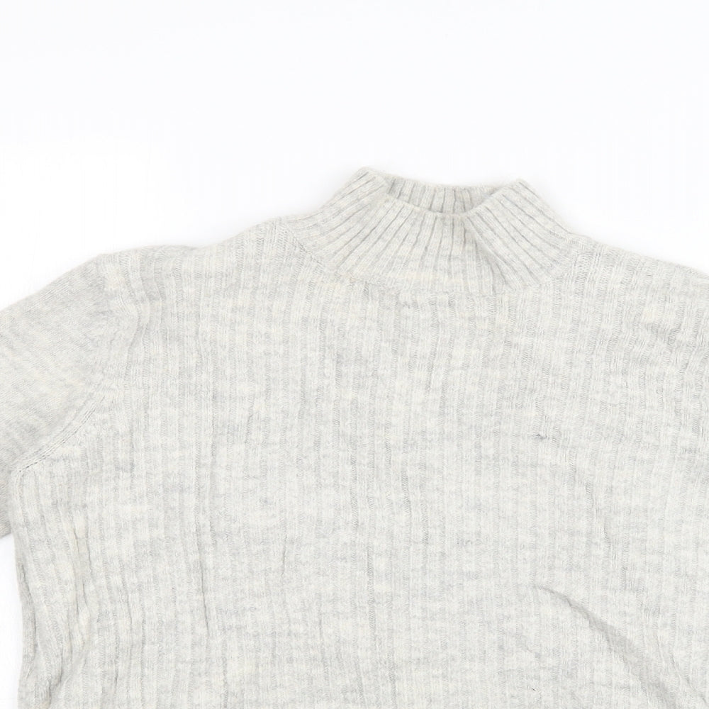 Papaya Womens Grey  Knit Pullover Jumper Size 14