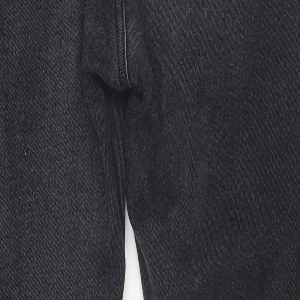 Disco Womens Black   Straight Jeans Size 8 L26 in