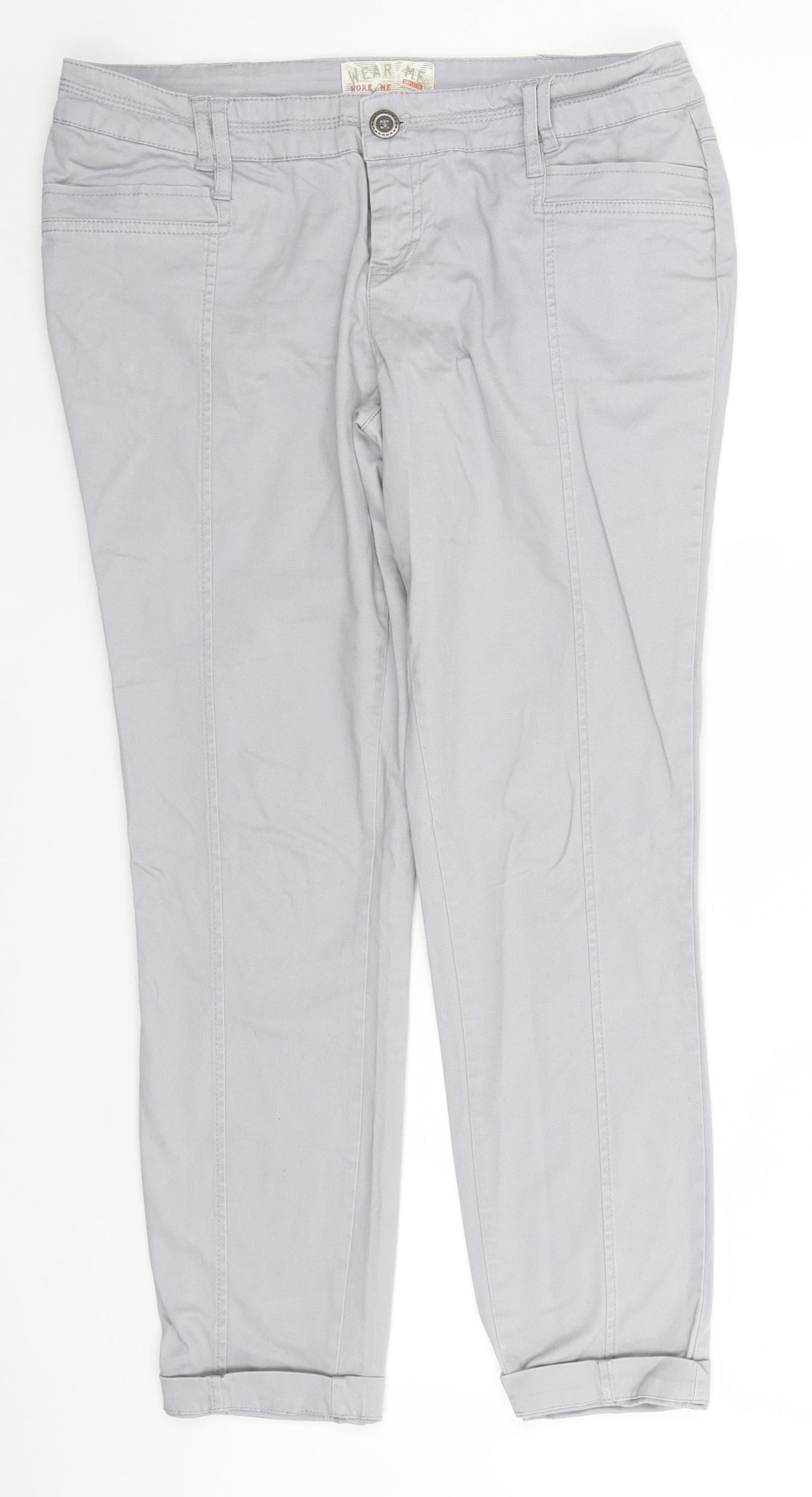 Preworn Womens Grey   Trousers   L26 in