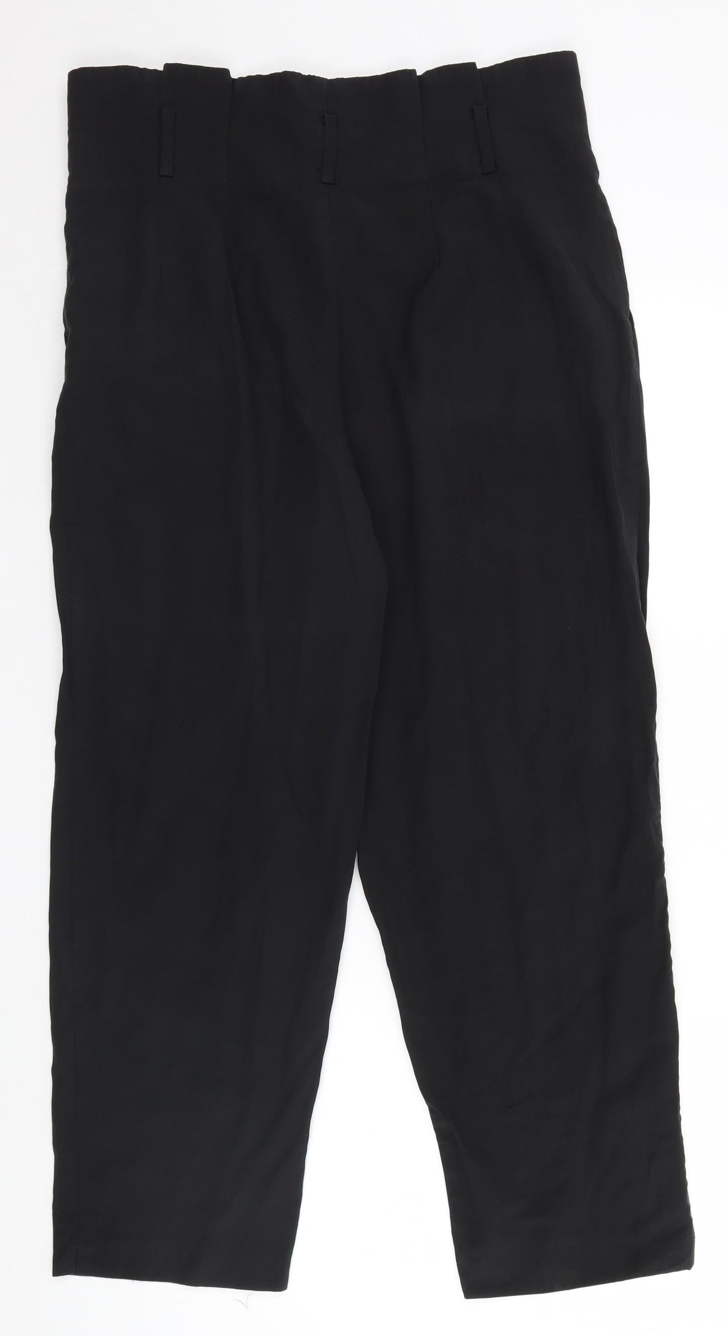 H&M Womens Black   Trousers  Size 16 L26 in