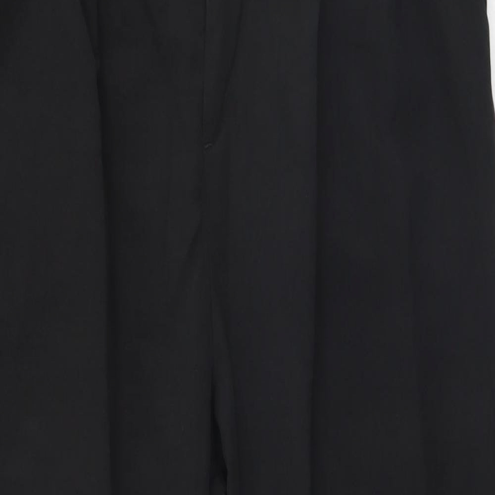 H&M Womens Black   Trousers  Size 16 L26 in
