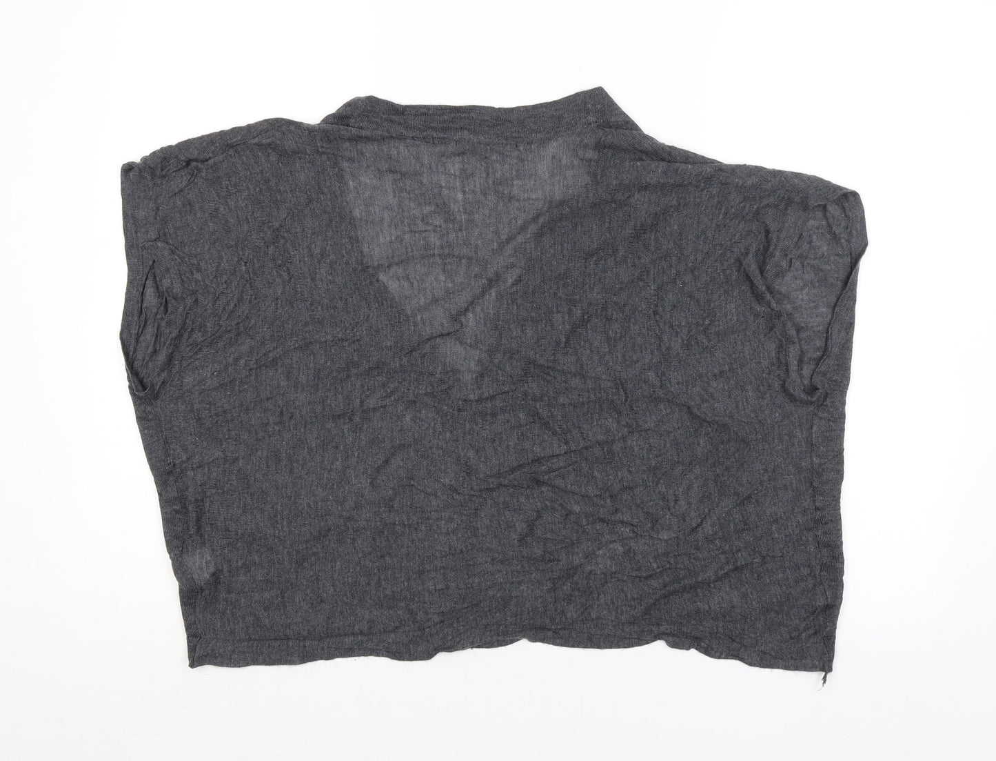 Preworn Womens Grey   Cardigan Jumper Size 8