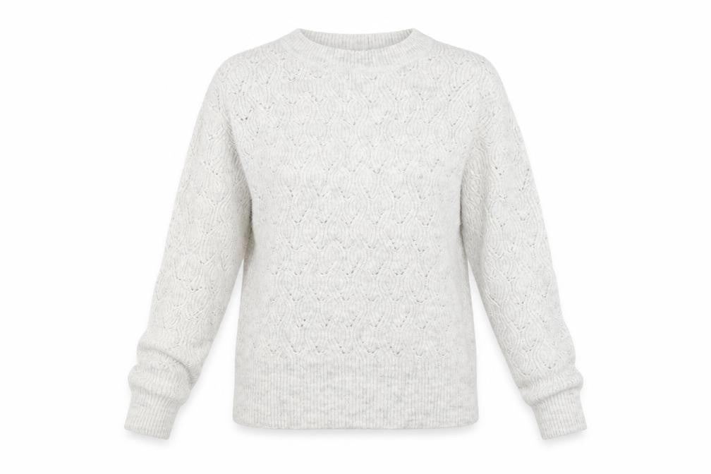 Dorothy Perkins Womens Grey Argyle/Diamond  Pullover Jumper Size 8