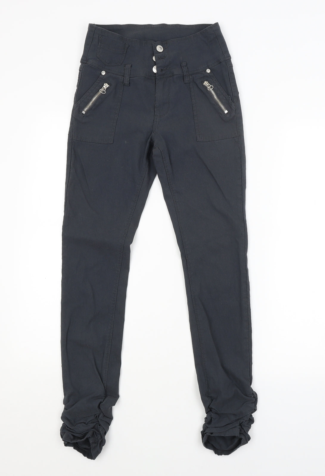 Preworn Womens Grey   Trousers  Size 28 in L33 in