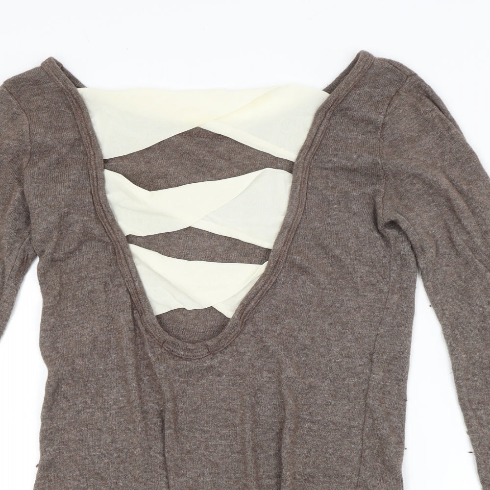 Preworn Womens Brown   Pullover Jumper Size M
