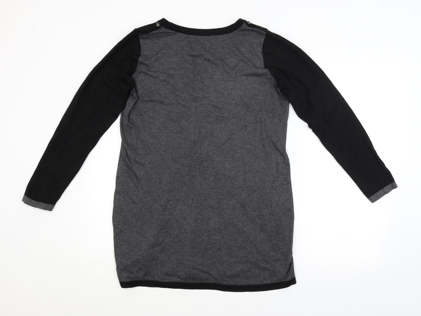 M&S Womens Grey   Pullover Jumper Size 14