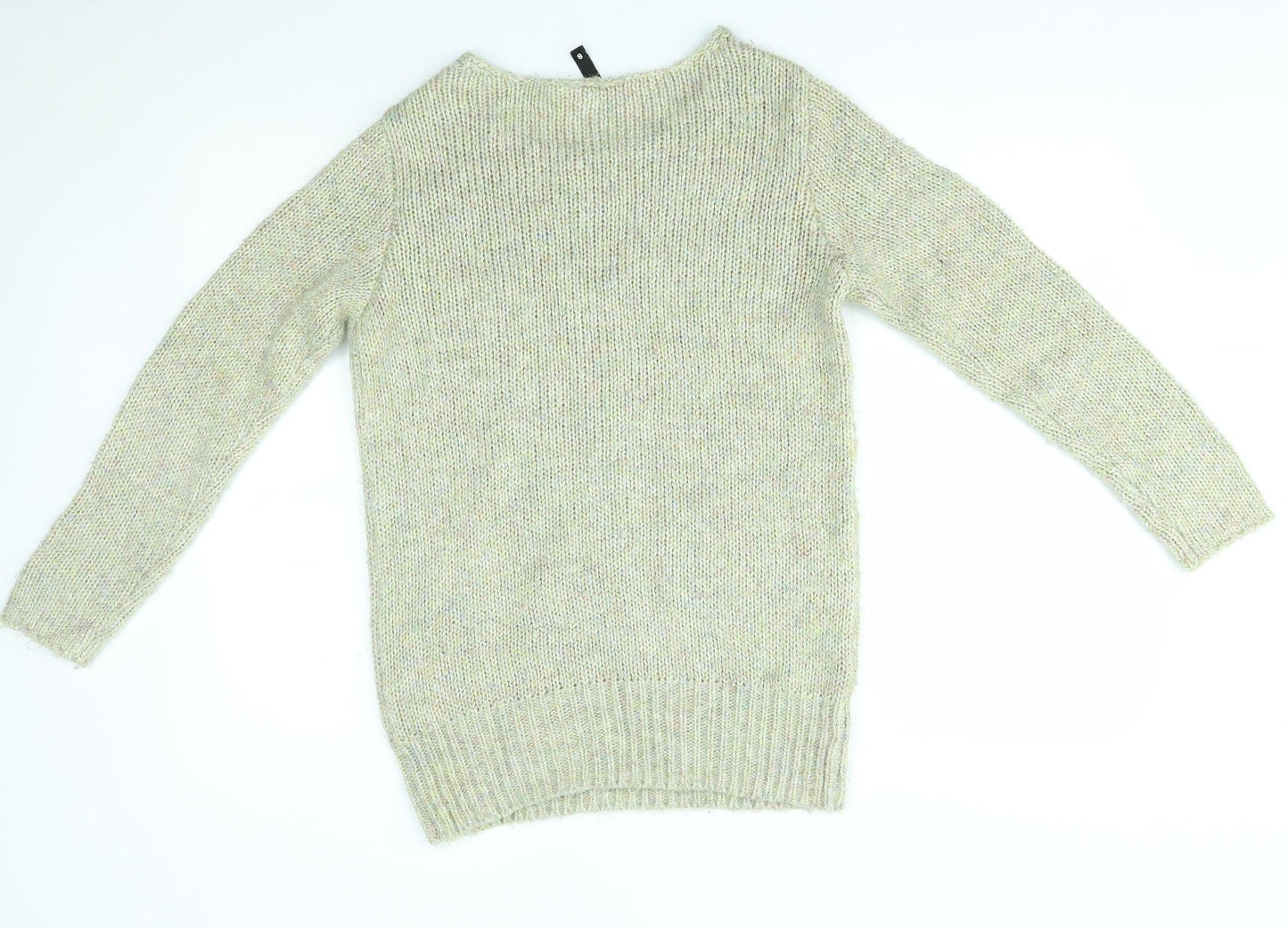 H&M Womens Green   Pullover Jumper Size 8
