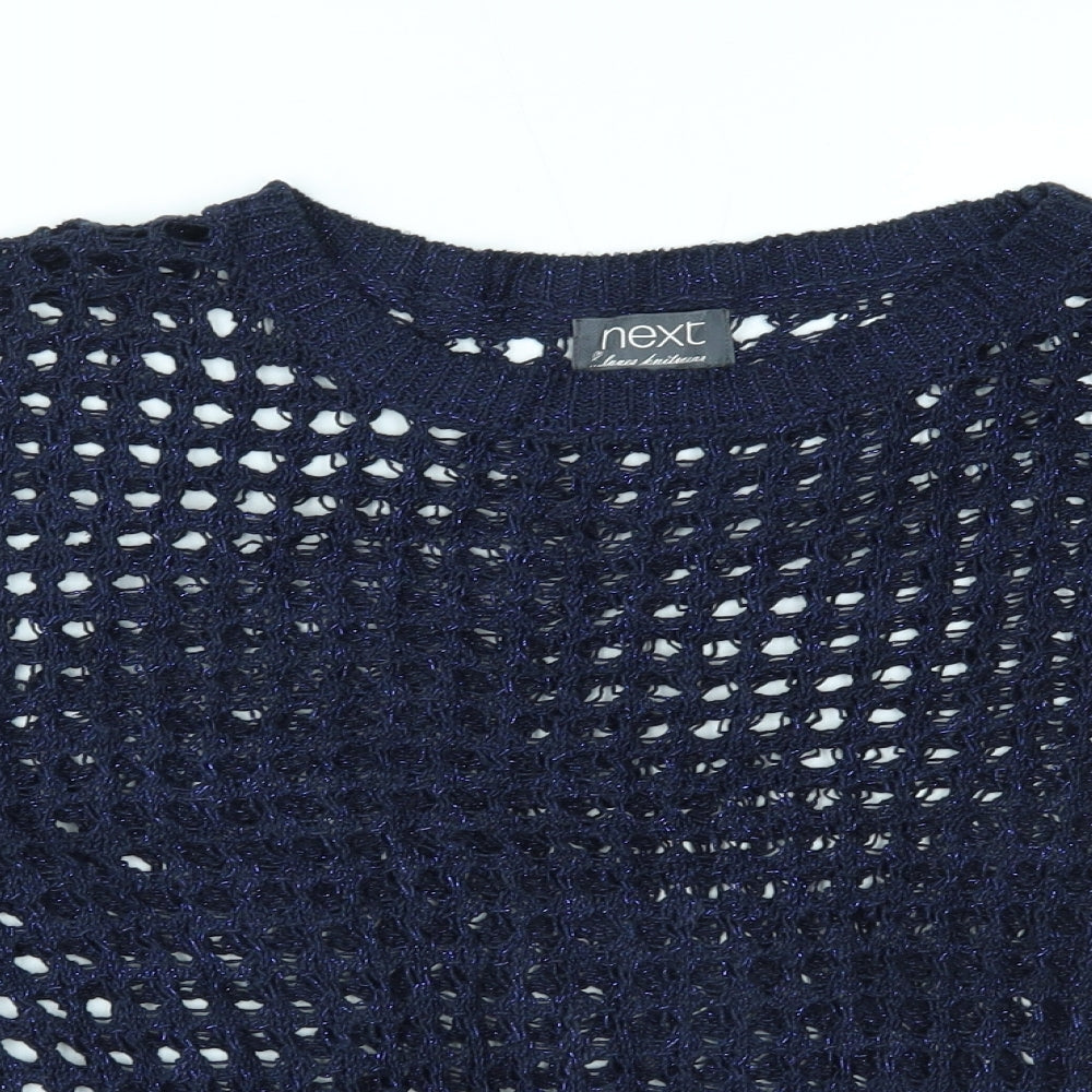 NEXT Womens Blue   Pullover Jumper Size M
