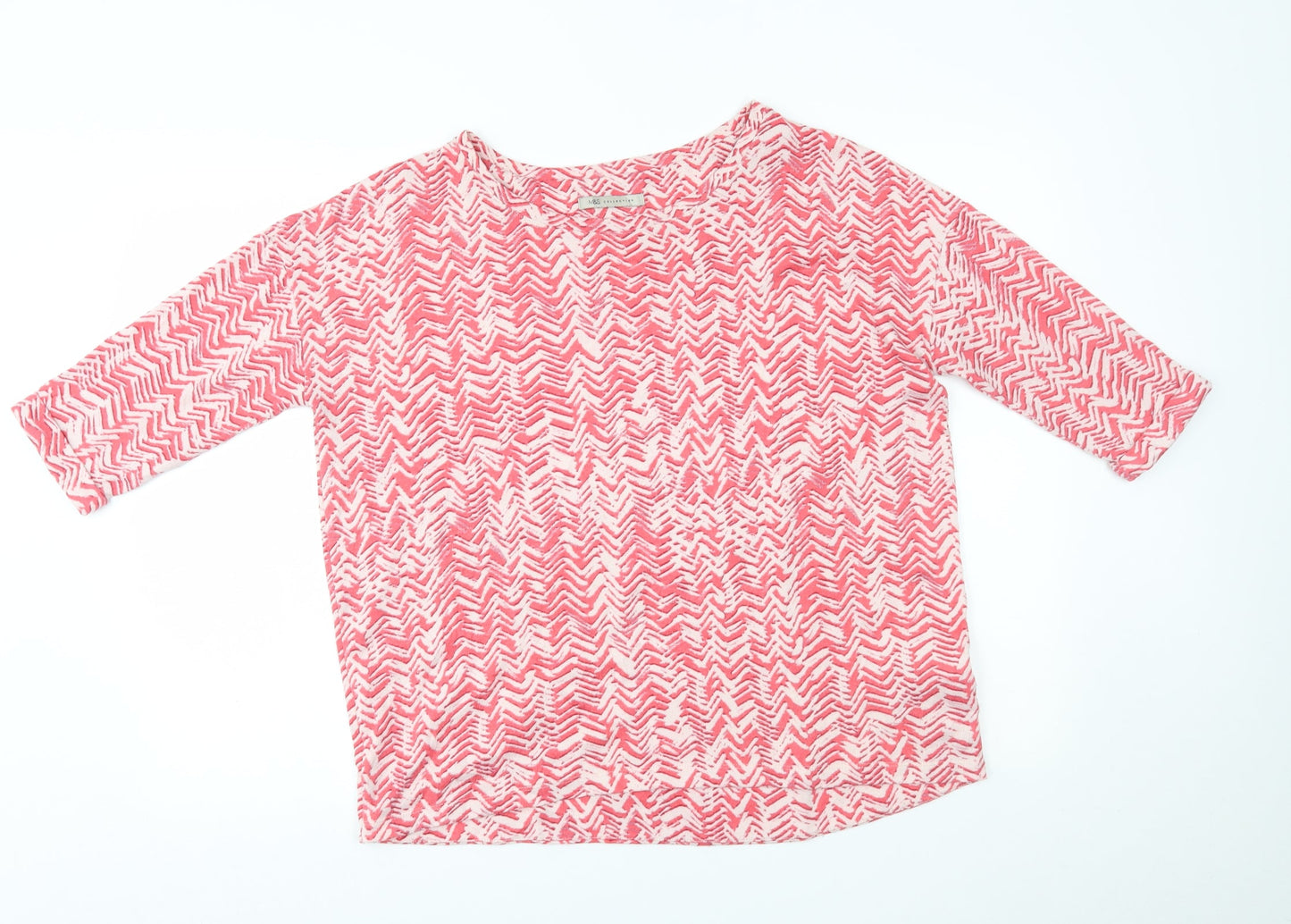 M&S Womens Pink   Pullover Jumper Size 12