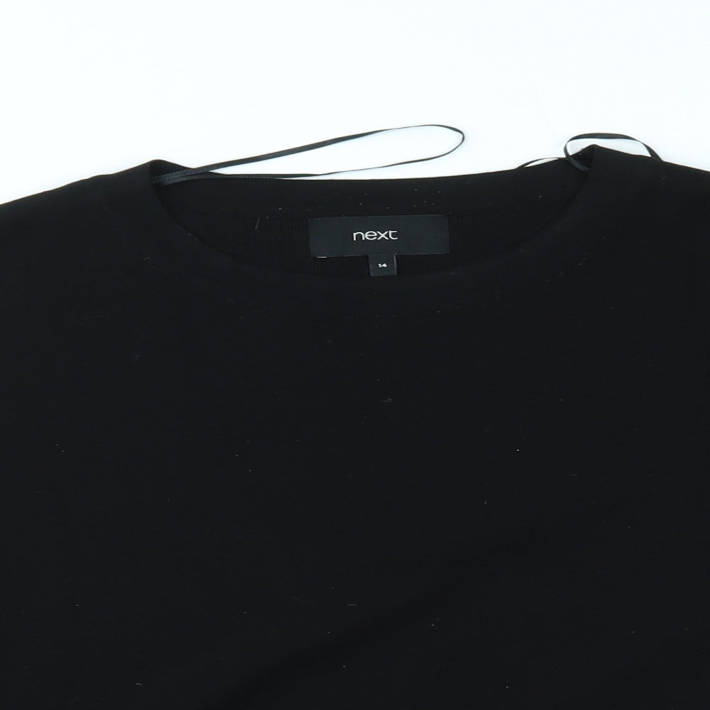 NEXT Womens Black   Pullover Jumper Size 14